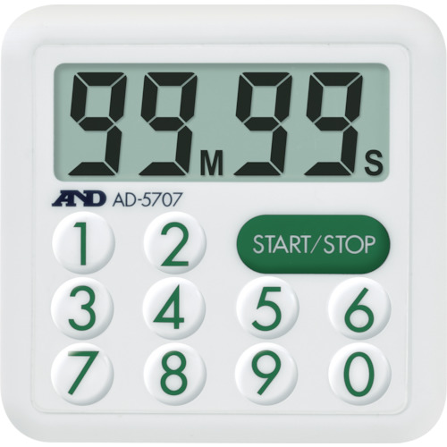 A＆D 100分钟防滴的计时器
防水计时器 AD5707