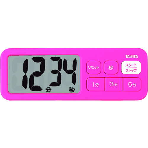 塔尼塔（Tanita）外观大加上计时器TD395PK
数字计时器 TD-395-PK