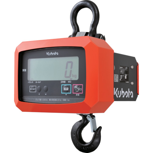 重2000公斤，认证产品的库博塔钩秤
起重机规模 KL-HS-Q-20-K