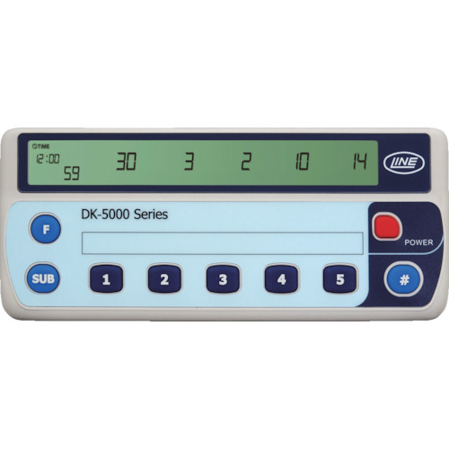 ＬＩＮＥ　电子数取器　５连式　
Electronic tally DK-5005B
