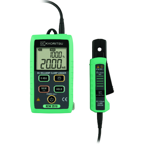Kyoritsu 2510 DC Milliamp Clan Logger
DC Milliamp夹具记录器 KEW2510