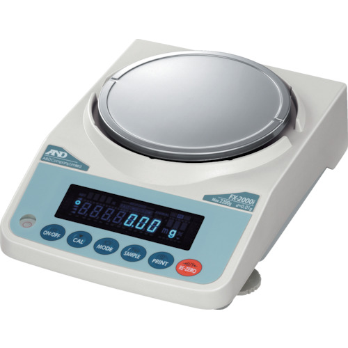 A＆D通用电子平衡B5尺寸 小显示0.01g容量2200G
精确余额 FX2000I