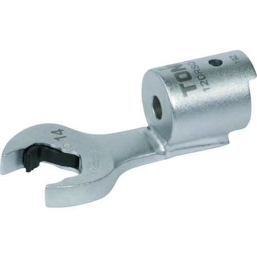 音调QuickSpanner头，可互换扭矩扳手，总长度为65.7mm，厚度5.9mm
棘轮扳手扳手扳手 12DRSQ-13