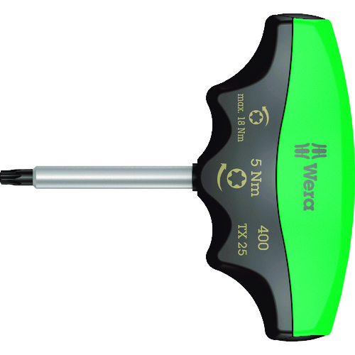 WERA 400扭矩驱动器T型TORX TX25 / 5.0 nm
扭矩指标 005091