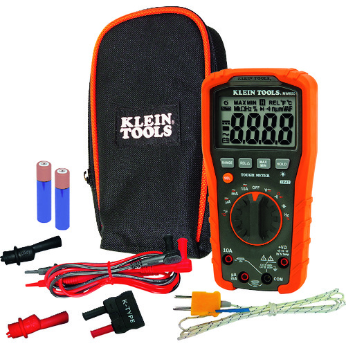 [有限股票] Klein数字万用表1000V
数字万用表 MM600A