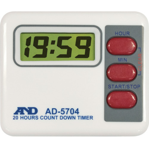 A＆D 20小时数字计时器AD-5704
数字计时器 AD-5704A