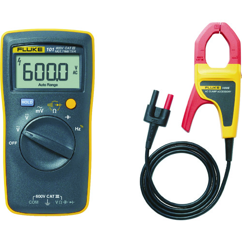 fluke口袋尺寸万用表101 I400E电流夹具套件
袖珍数字万用表 101/I400E
