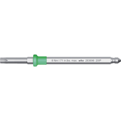 Wiha替换刀片用于扭矩固定键和Torx Phillips螺钉
torx plus（r）可互换刀片（r） 28369IP6