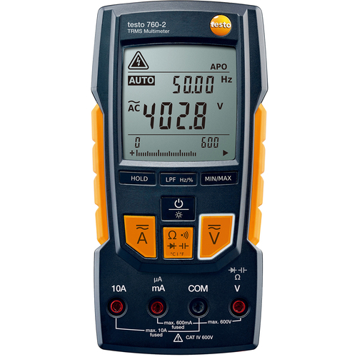 Testo数字万用表Testo 760-2
万用表 0590 7602