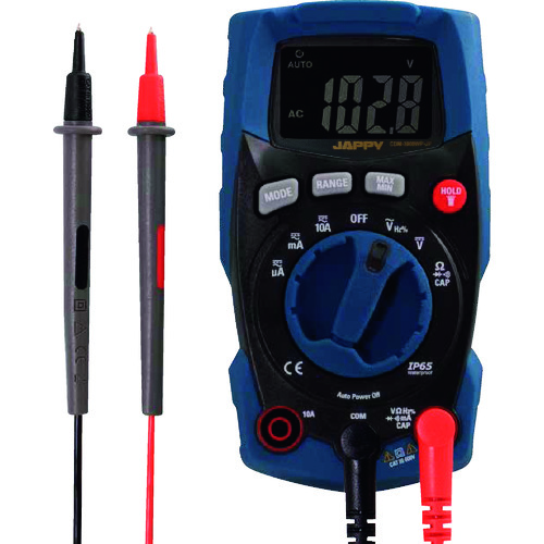 杂志防尘和防水数字万用表 CDM-3000WP-JP
