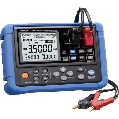 ＨＩＯＫＩ　抵抗计　ＲＭ３５４８－５０　书类３点付　
RESISTANCE METER RM3548-50SYORUI4TENTUKI