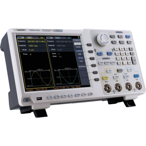 OWON [每次估计]任意波形/函数发生器（XDG3162，160MHz，2CH）
波形生成器 XDG3162