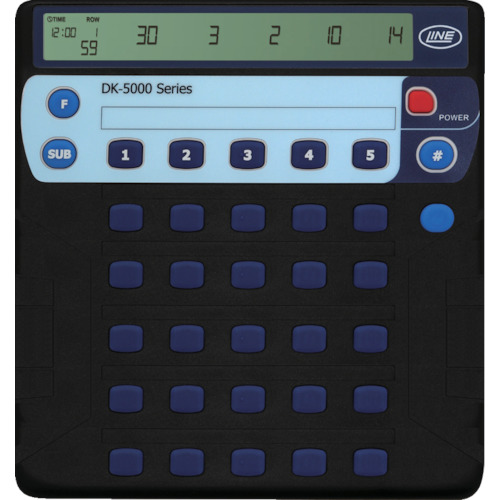 ＬＩＮＥ　电子数取器　３０连式　
Electronic tally DK-5030A