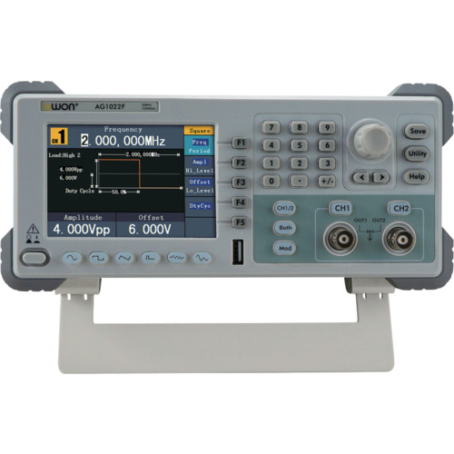 OWON [每次估计]任意波形/功能发生器（AG1022F，25MHz，2CH）
波形生成器 AG1022F
