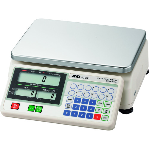 A＆D商店的费用量表，具有SQ6K 9号病房认证产品的认证 SQ6K-JA-09N00