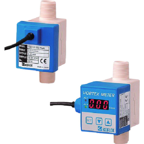 ＫＯＦＬＯＣ　液体用小型カルマン涡流量计　ＦＭ０１　ＳＥＲＩＥＳ FM0101-SS-PN/K