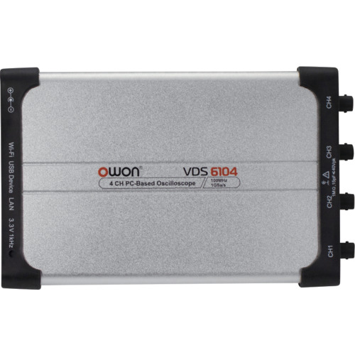 OWON [每次引用]基于PC的示波器（VDS6104，100MHz，4CH）
叶片示波器 VDS6104