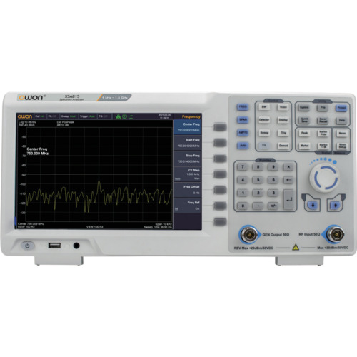 OWON [每次估计] Spectrum Analyzer（XSA805-TG，500MHz，带有Traking Generator函数）
频谱分析仪 XSA805-TG
