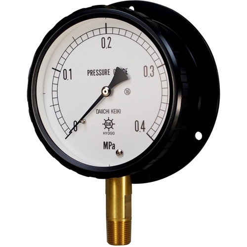 Daiichi仪器制造有限公司，密封压力表（铝制案例）B VU G1/2 100* -0.1MPA MPK-441B--0.1-V