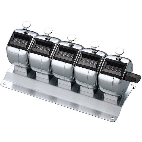 ＫＯＫＵＹＯ　数取器５连式　ＣＬ－２０５　
Tally Counter 50448852