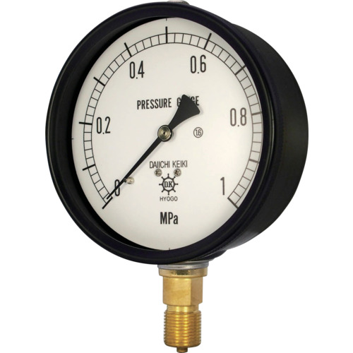 Daiichi Instrument Manufacturing        。，密封压力表（铝制外壳），由SUS制造，类型为R1/2，&phi;100，用于蒸汽，1MPA MPG-946A-1-M