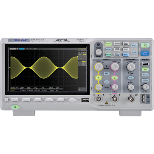 siglent [每次引用]示波器SDS1202X-E（200MHz，2CH）
波形生成器 SDS1202X-E