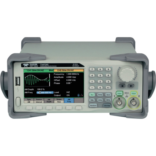 lecroy        [3年保修] 60MHz 2CH功能发电机T3AFG60
功能生成器 T3AFG60