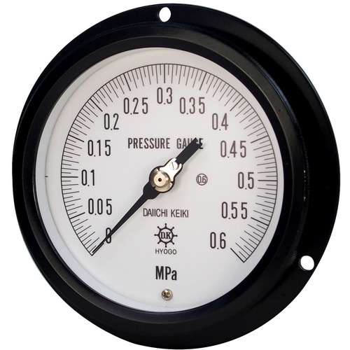 Daiichi仪器制造有限公司，0.6类压力表（铝密封案例）DU G1/2 150* 0.2MPA HCT-461D-0/2