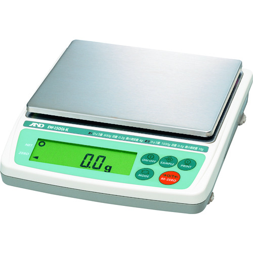 A＆D的个人余额，具有认证EW1500I-K 10号病房认证产品 EW1500I-K-10N00