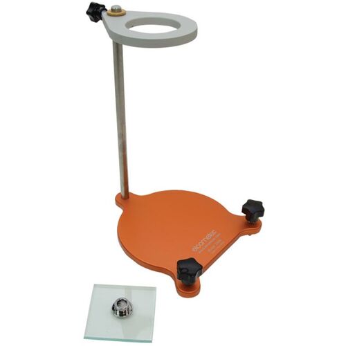 Elcometer Elcometer2400流杯精密杯架
Elcometer 2400粘度杯精密支架，带有气泡电平和玻璃拉动板 KT002400N001