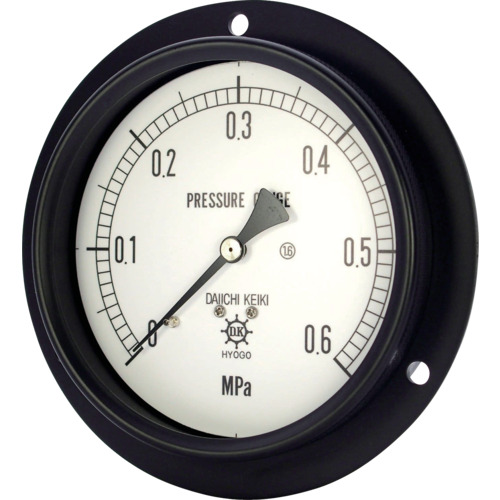 Daiichi Instrument Manufacturing        。，密封压力表（铝制外壳），SUS，D型，R3/8，&phi;75，用于蒸汽，1MPA MPG-836D-1-M