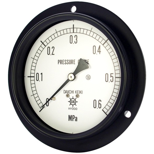 Daiichi仪器制造有限公司，密封压力表（铝制案例）AU G1/4 60* 0.05MPA MPG-721D-0.05-M