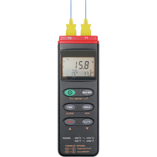 MT数据记录器2通道温度计
温度计 MT-306
