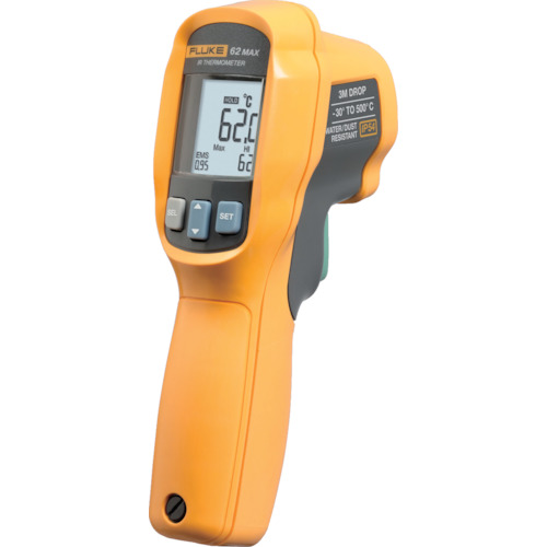 ＦＬＵＫＥ　放射温度计　
Laser Infrared Thermometer 62MAX