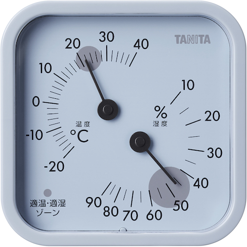 ＴＡＮＩＴＡ　温湿度计　ＴＴ－５８７－ＢＬ　
Hygrometer TT-587-BL