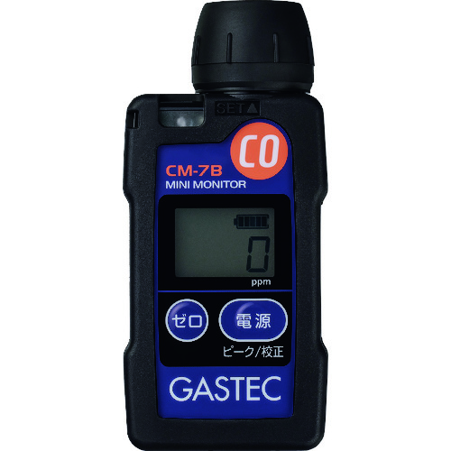 GASTEC附着的一氧化碳检测警报
便携式气体探测器（一氧化碳） CM-7B