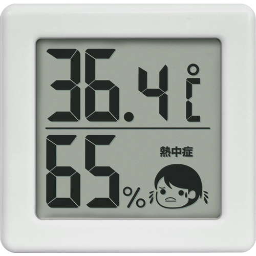 Dretec小型数字热/湿度计白色
数字温度计 O-420WT