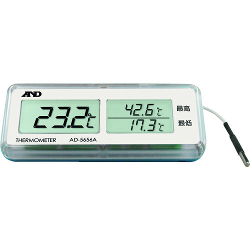 A＆D嵌入式温度计AD5656A带有一般（ISO）校准（检查报告 +可食性系统）
温度计 AD5656A-00A00