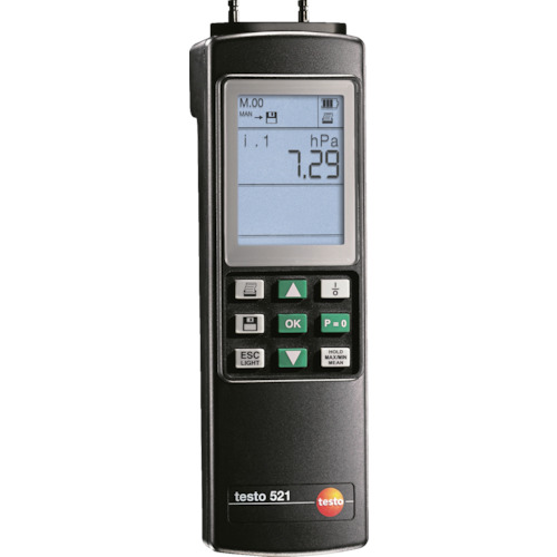 [中断]测试差分压力表和风速计算功能
Testo 521-1差压力计 TESTO521-1