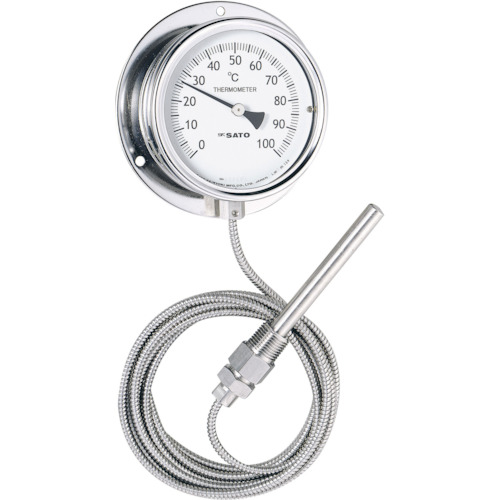 佐藤　隔测指示温度计　
Remote Sensing Dial Thermometer LB-100S-2