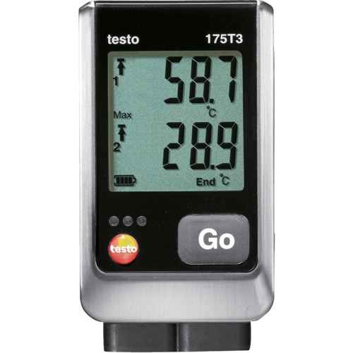 Testo温度数据记录器Testo 175 T3
带有内部传感器的温度数据记录仪 TESTO175T3