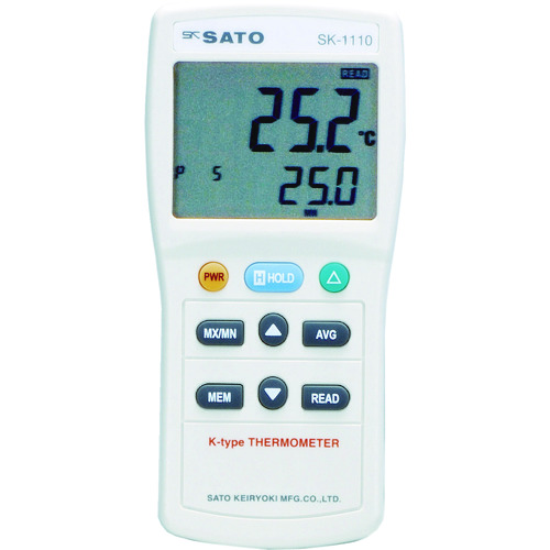 SATO数字温度计SK-1110（仅指示器）（8014-03）
温度计 SK-1110