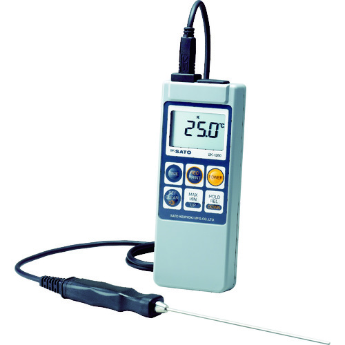 SATO数字温度计SK-1260（具有标准传感器）（8080-05）
数字温度计 SK-1260