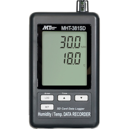 MT数据记录仪温度和湿度计
数据记录器温度计/湿度计 MHT-381SD