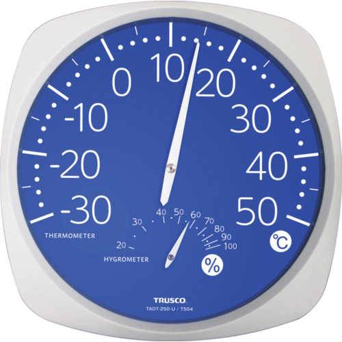 Trusco大模拟热/湿度计
类似的themo-hygrometer TAOT-250-U