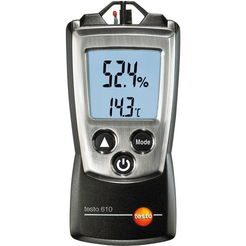 ＴＥＳＴＯ　温湿度计　ｔｅｓｔｏ　６１０　温度・湿度校正书类付 0560 0610X1001X2004