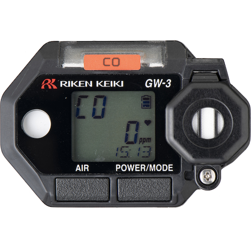 Riken Watch类型（可穿戴）一氧化碳仪表GW-3（CO）
便携式气体监视器 GW-3(CO)