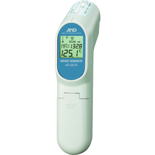 Ａ＆Ｄ　非接触型放射温度计　测定温度范囲－６０～５００℃　
Infrared Thermometer AD5611A