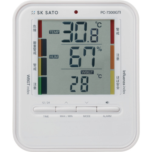 SATO数字热层和湿度计PC-7300GTI（1079-00）
数字热杂尺 1079-00