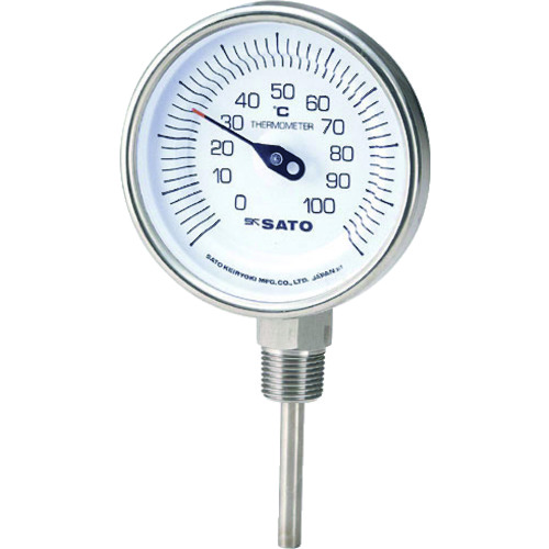 SATO Bimetal温度计BM-S-90S-30-50&deg;C 200L（2030-26）
BM-S-90S系列双重温度计（库存项目） BM-S-90S-8
